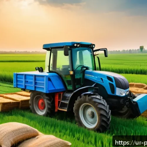 Home 31 폴란드와 우크라이나 경제 협력 - A detailed image illustrating a modern agricultural collaboration between Poland and Ukraine, showca...
